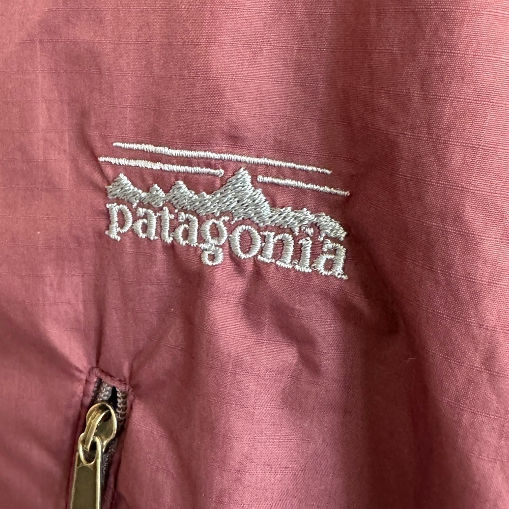 Patagonia Velocity O2 Windbreaker, Plum, Size S - Picture 3 of 6